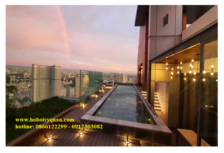 Hồ bơi căn Penhose – Tòa nhà Everich – Quận 11 – Tp HCM