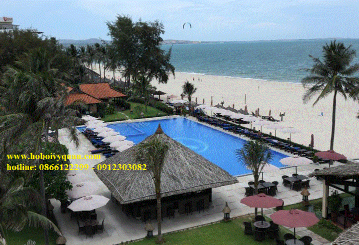 Hồ bơi resort Seahorse Mũi Né – Bình Thuận
