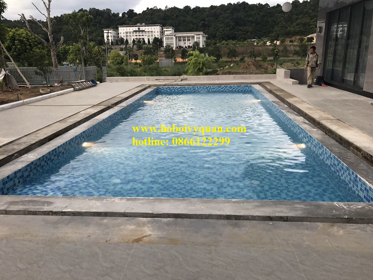 Bể bơi gia đình A Toản – Tp Lào Cai