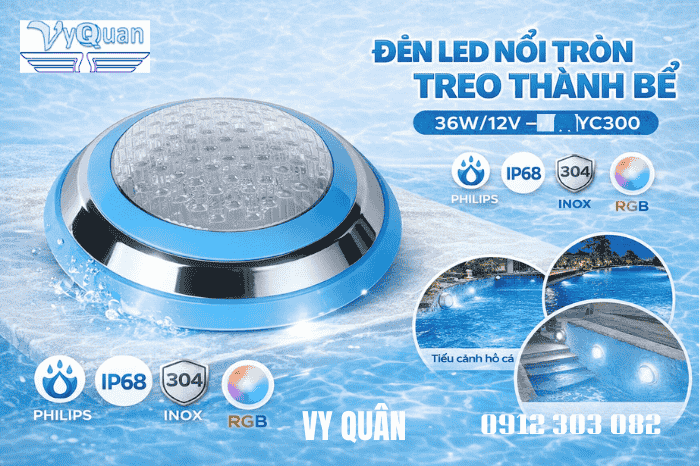 đèn bể bơi
