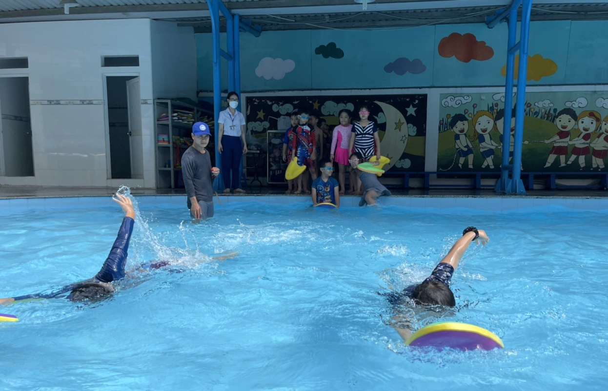 Tiêu chuẩn bể bơi cấp tiểu học