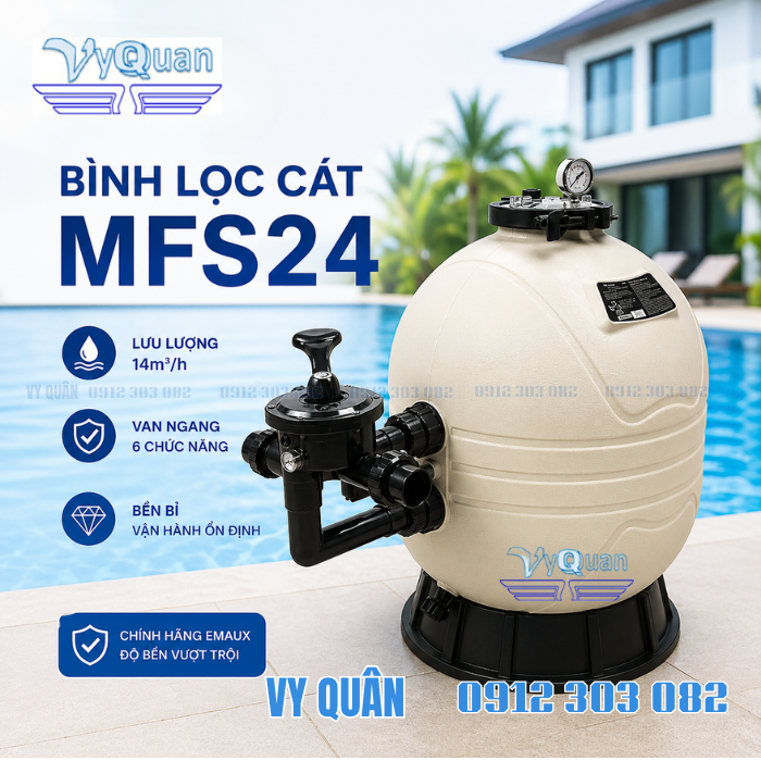 Bình Lọc Cát MFS24 D600mm