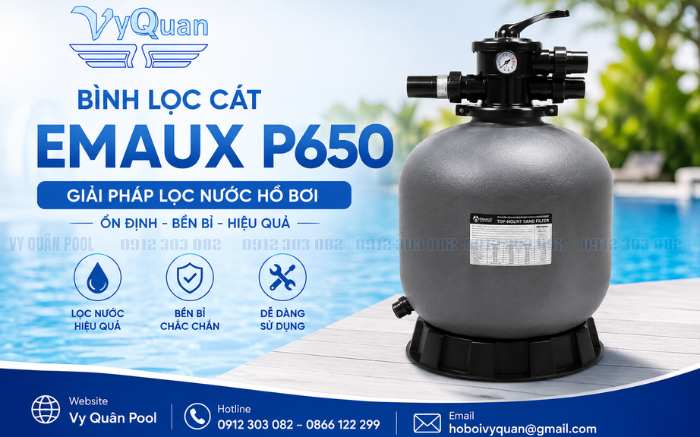Bình lọc cát Emaux P650
