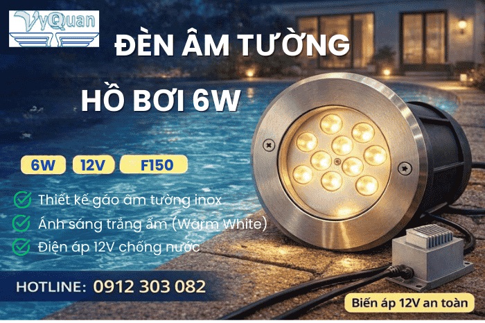 Cách chọn đèn hồ bơi