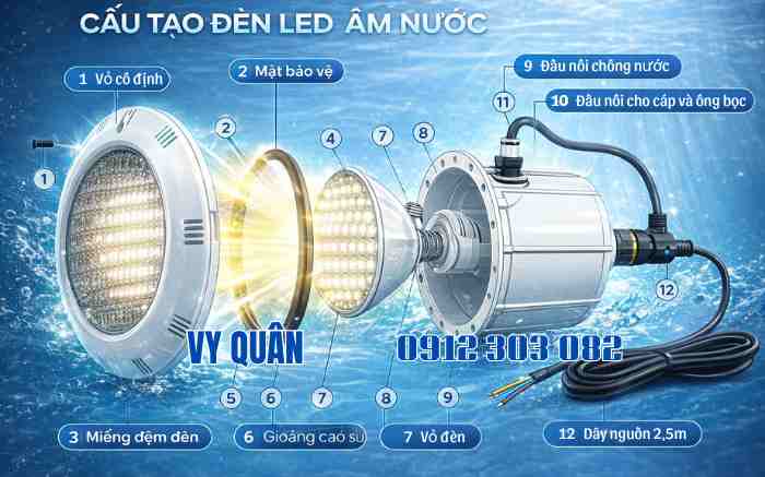 Đèn hồ bơi