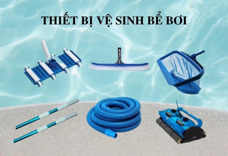 Mua thiết bị vệ sinh hồ bơi