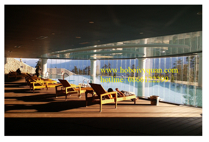 Bể bơi khách sạn Silkpath – Sapa – Lào Cai