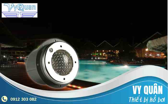 Đèn bể bơi Emaux EL-S100L 10W/12V – Đèn LED gắn tường hồ bơi